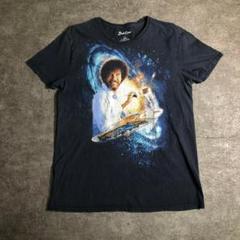 【ヴィンテージ】海外アーティスト プリントTシャツ 黒 古着 ZSM5