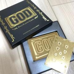 【非売品】ミリオンゴッド　GOLDトランプ 非売品】ミリオンゴッド GOLDトランプ