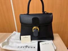 ⭐️極美品⭐️ DELVAUX デルヴォー　ブリヨン　MM ハンドバッグ　ブラック DELVAUX デルヴォー ブリヨンMM Brillant ヴィンテージ
