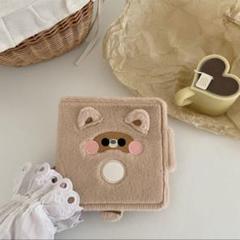 推し活 痛手帳 システム手帳 アルバム カード ミニ6 m6ふわふわ アライグマのサムネイル