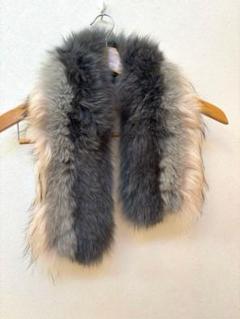 GRACE CONTINENTAL ファーマフラー グレー系