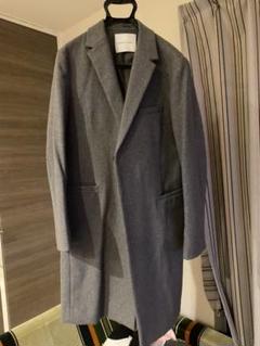 【美品】ADAMU ET ROPE チェスターコート 西川毛織(ニシカワケオリ) CHECKウールリバーコート（チェスターコート）｜ADAM ET ROPE