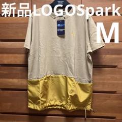 新品LOGOSpark ベージュ半袖Tシャツ キャンプ 釣り