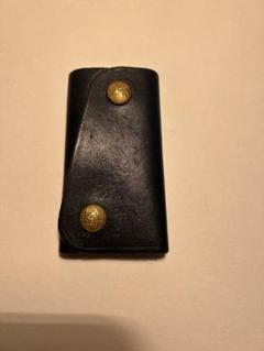 IL BISONTE　4連キーケース　レザー　ネイビー