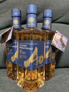サントリーウィスキーAo碧6本 【新品未開封品】 SUNTORY WORLD WHISKY「碧Ao」（アオ）数量限定新発売 2019年1月
