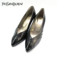イヴサンローラン YSL 35 1/2 23.0 パンプス ブラック/ED17