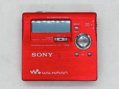 中古】 SONY ソニー MZ-R909 レッド MDレコーダー MDLP対応 （MD