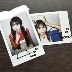 増田彩乃 直筆サイン入りチェキ2枚セット CUTIE STREET 増田彩乃 直筆サイン入りワイドチェキ