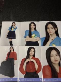 乃木坂46 井上和　全国ツアーTシャツ メッシュニット　生写真　6種コンプ 吉田綾乃 乃木坂46 Tシャツ 静岡 メッシュニット 生写真 6種