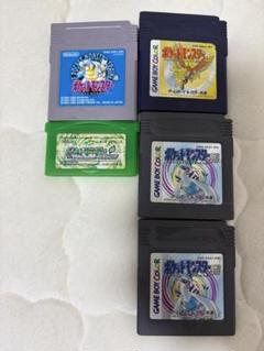 ポケットモンスター ゲームボーイ　ゲームボーイアドバンス 5本セット
