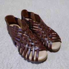 Bianca　ビアンカ　サイドゴア　メッシュサンダル　37