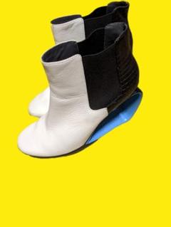 UNITED NUDE アンクルブーツ ホワイト・ブラック・ブルー