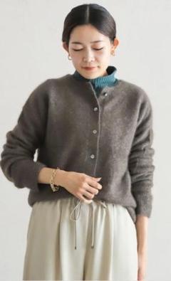 美品 NOMBRE IMPAIR ニット カーディガン ボレロ カシミヤ 完売