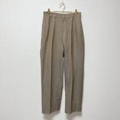 Polo by Ralph Lauren タックワイドパンツ　千鳥格子柄　茶色