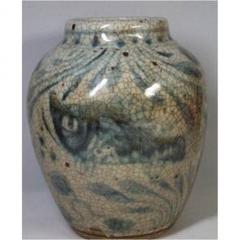 【中古美品】中国骨董品「染付鮭魚広口壺」 m34330515493_1.jpg?1498559162