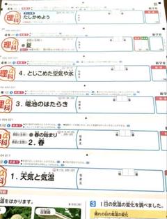理科 前期 5年 カラーテスト 新学社 『未使用』 - メルカリ
