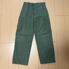 60s 米軍 実物　ジャングルファティーグ カーゴパンツ 4th S-S L-S】U.S.Army 60's Jungle Fatigue Pants 4th OG-107 