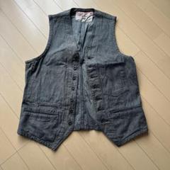 【美品】Sugar Cane & Co. ストライプデニムベスト 38 2025年最新】Yahoo!オークション -シュガーケーン ベストの中古