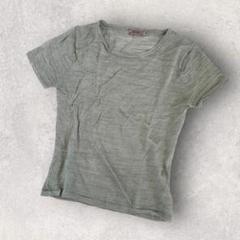 【TEDDY'S】ビスコース ナイロン 半袖 クルーネック Sサイズ 高級