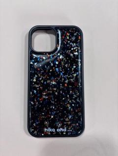 ホログラムiPhone15ケース iPhone15 niko and… 黒