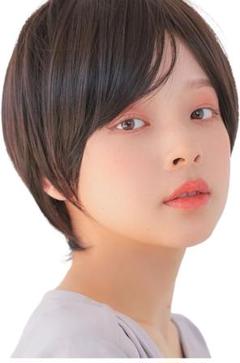 AQUADOLL★ウィッグショート　マットブラック