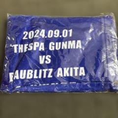 ザスパ群馬対ブラウブリッツ秋田の試合記念タオル(未開封品)