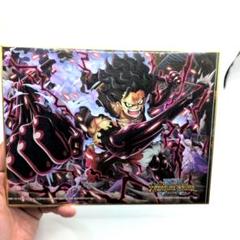 ワンピース　トレジャークルーズ　 一番くじ　H賞 色紙　ルフィ　ギア4