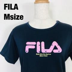 FILA フィラ　ワンポイント　半袖　 クルーネック　tシャツ　G3
