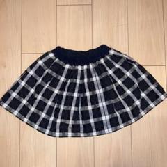 ユナイテッドアローズ　グリーンレーベルリラクシング　チェック柄スカート　女の子