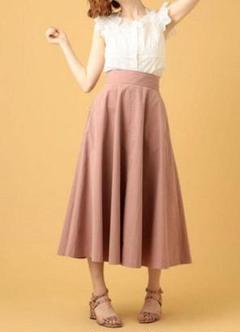 (J11045) 新品 DEICY ヴィンテージタイプライターミディスカート