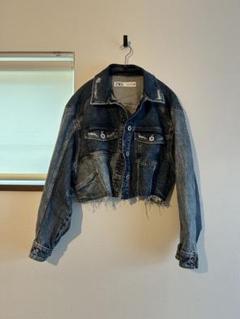 2025年最新】zara デニムジャケット クロップドの人気アイテム