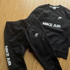 L トレーナー NIKE AIR スウェット ジョガーパンツ ブラック