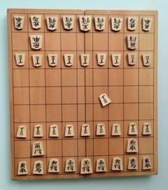 本格将棋セット 天然木 木製 将棋盤 へそ 脚付 山上作 駒 将棋 黄楊 将棋駒 山上作 黄楊(つげ) 上彫 [KHR-ST-N3030] - 12,600円