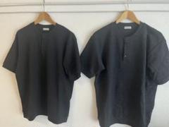 【極美品/b&y】ダブルフェイス ジャージー ヘンリーネック 2点セット Ｌ