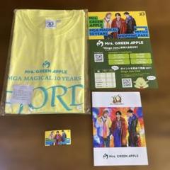 Mrs. GREEN APPLE ららぽーとPOPUP限定Tシャツ 黄色Lサイズ