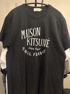 MAISON KITSUNÉ 黒 Tシャツ　メゾンキツネ