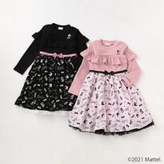 mezzo piano ☆ バービーコラボ・ワンピース・120cm ギフト】 mezzo 120㎝の通販 Barbieコラボワンピース メゾピアノ