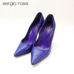 新品　セルジオロッシ　オープントゥ　ウェッジ　34 Sergio Rossi セルジオロッシ オープントゥ パンプス ウェッジ