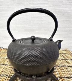 未使用品　付属品付　南部喜州 (及川 喜徳)造　鍛治打袋鉉　１５型　南部鉄瓶 2025年最新】鉄鉉の人気アイテム - メルカリ