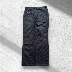 archive ARMANI tech cargo pants y2k BLK