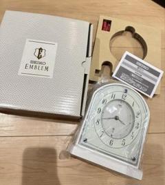 SEIKO EMBLEM セイコー エンブレム　HW587W 電波置時計