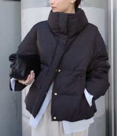 美品★deuxieme classe/short ブルゾン(BLACK) Deuxieme Classe（ドゥーズィエムクラス）の「ナイロン