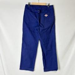 DANTON■シンチバック ワークパンツ ベイカーパンツ 34 コットンリネン DANTON ダントン コットン ベイカーパンツ ワーク シンチバック