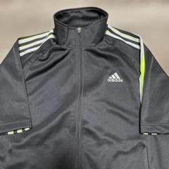 Adidas スリーストライプベンチレーション 半袖 Track Jacket