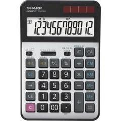 シャープ SHARP 加算器 電卓 COMPET CS-2130 日本製 Amazon | シャープ 実務電卓 デスクトップタイプ 12桁 CS-2130L