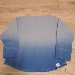 GAP グラデーションブルー 長袖Tシャツ　95cm