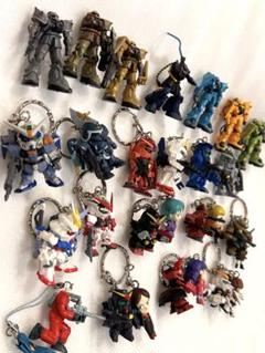 ガンダム ザク フィギュアキーホルダー チェーン ストラップ まとめセット
