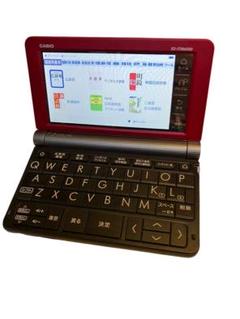 CASIOカシオ EX-WORD XD-JTSR6000電子辞書タッチパネル カシオ計算機 電子辞書 【美品】電子辞書 Exword レッド XD