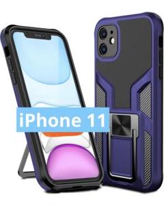 iPhone11ケース リングスピンキックスタンド 6.1インチ保護ケース