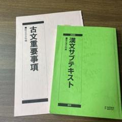駿台　古文 駿台 春の共通テスト古文 2024 春期 003s0B - メルカリ